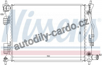 Chladič motoru NISSENS 66757 Chladič motoru NISSENS 66757