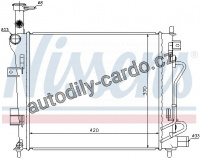 Chladič motoru NISSENS 66746 Chladič motoru NISSENS 66746