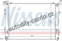 Chladič motoru NISSENS 66998 Chladič motoru NISSENS 66998