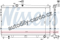 Chladič motoru NISSENS 67095 Chladič motoru NISSENS 67095