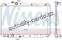 Chladič motoru NISSENS 68093
