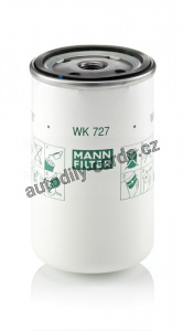 Palivový filtr MANN WK727 (MF WK727) - IRISBUS, RENAULT-TRUCKS Palivový filtr MANN WK727 (MF WK727) - IRISBUS, RENAULT-TRUCKS