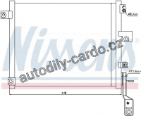 Chladič klimatizace NISSENS 940171 Chladič klimatizace NISSENS 940171