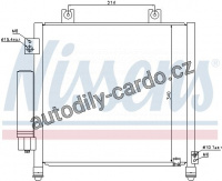 Chladič klimatizace NISSENS 940302 Chladič klimatizace NISSENS 940302