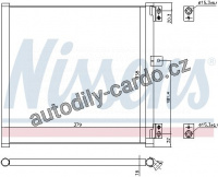 Chladič klimatizace NISSENS 940704 Chladič klimatizace NISSENS 940704