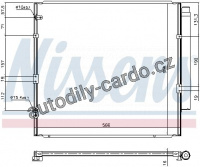 Chladič klimatizace NISSENS 940712 Chladič klimatizace NISSENS 940712