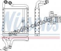 Výměník tepla NISSENS 73994
