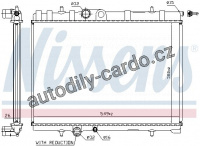 Chladič motoru NISSENS 63744A