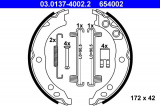 Sada brzdových čelistí pro parkovací brzdu ATE 03.0137-4002 (AT 654002)