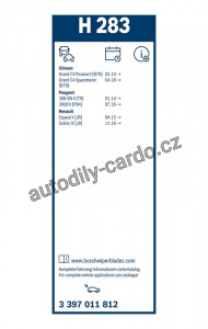 Stěrač BOSCH (BO 3397011812) - 280mm