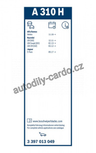 Stěrač BOSCH Aerotwin (BO 3397013049) - 330mm