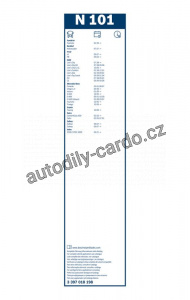 Stěrač BOSCH (BO 3397018198) - 1000mm Stěrač BOSCH (BO 3397018198) - 1000mm