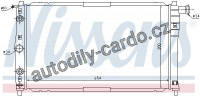Chladič motoru NISSENS 616591 Chladič motoru NISSENS 616591