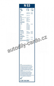 Stěrač BOSCH (BO 3397018964) - 530mm