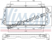 Chladič motoru NISSENS 62093 Chladič motoru NISSENS 62093