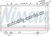 Chladič motoru NISSENS 62940 Chladič motoru NISSENS 62940