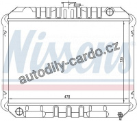 Chladič motoru NISSENS 62933 Chladič motoru NISSENS 62933
