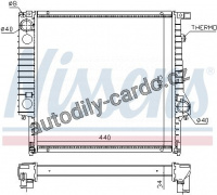 Chladič motoru NISSENS 60635A