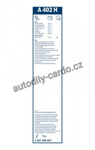 Stěrač BOSCH Aerotwin (BO 3397008057) - 400mm