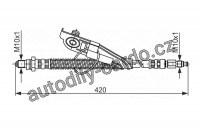 Brzdová hadička BOSCH (BO 1987476817)