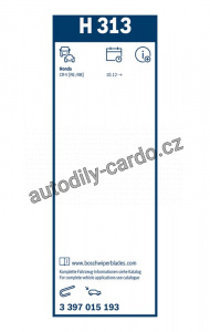Sada stěračů BOSCH (BO 3397015193) - 300mm