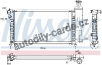 Chladič motoru NISSENS 63521A Chladič motoru NISSENS 63521A