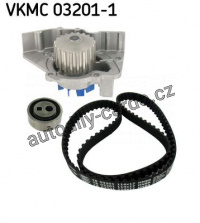 Sada rozvodového řemene s vodní pumpou SKF  VKMC03201-1