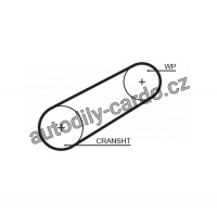 Rozvodový řemen GATES (GT 5042) - CITROËN Rozvodový řemen GATES (GT 5042) - CITROËN