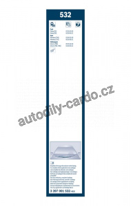 Sada stěračů BOSCH (BO 3397001532) - 700mm + 700mm Sada stěračů BOSCH (BO 3397001532) - 700mm + 700mm