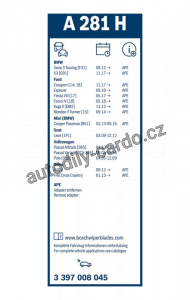 Stěrač BOSCH Aerotwin (BO 3397008045) - 280mm