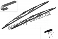 Sada stěračů BOSCH (BO 3397001725) - 650mm + 550mm Sada stěračů BOSCH (BO 3397001725) - 650mm + 550mm