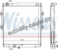 Chladič motoru NISSENS 64698 Chladič motoru NISSENS 64698