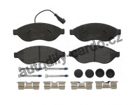 Sada brzdových destiček BREMBO P61090 -nahrazeno P23143 Sada brzdových destiček BREMBO P61090 -nahrazeno P23143