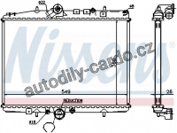 Chladič motoru NISSENS 61295A Chladič motoru NISSENS 61295A