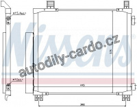 Chladič klimatizace NISSENS 940136 Chladič klimatizace NISSENS 940136