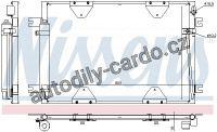 Chladič klimatizace NISSENS 940505 Chladič klimatizace NISSENS 940505