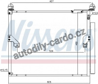 Chladič klimatizace NISSENS 940508 Chladič klimatizace NISSENS 940508