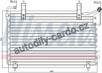 Chladič klimatizace NISSENS 94399 Chladič klimatizace NISSENS 94399