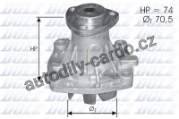 Vodní pumpa DOLZ A330ST - ALFA ROMEO Vodní pumpa DOLZ A330ST - ALFA ROMEO