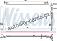 Chladič klimatizace NISSENS 94644 Chladič klimatizace NISSENS 94644