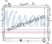 Chladič motoru NISSENS 67358 Chladič motoru NISSENS 67358