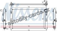 Chladič motoru NISSENS 67359