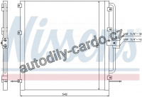 Chladič klimatizace NISSENS 94257 Chladič klimatizace NISSENS 94257
