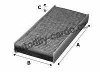 Kabinový filtr Valeo 715570 - PEUGEOT