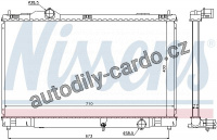Chladič motoru NISSENS 646817