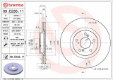 Brzdový kotouč BREMBO 09.E236.11