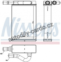 Výměník tepla NISSENS 77601 Výměník tepla NISSENS 77601