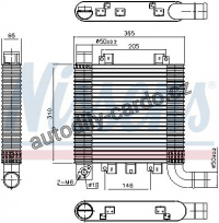 Chladič turba NISSENS 96366 Chladič turba NISSENS 96366