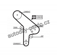 Rozvodový řemen GATES (GT 5078) - BMW Rozvodový řemen GATES (GT 5078) - BMW
