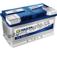Autobaterie VARTA Blue Dynamic 80Ah/740A (580406074)